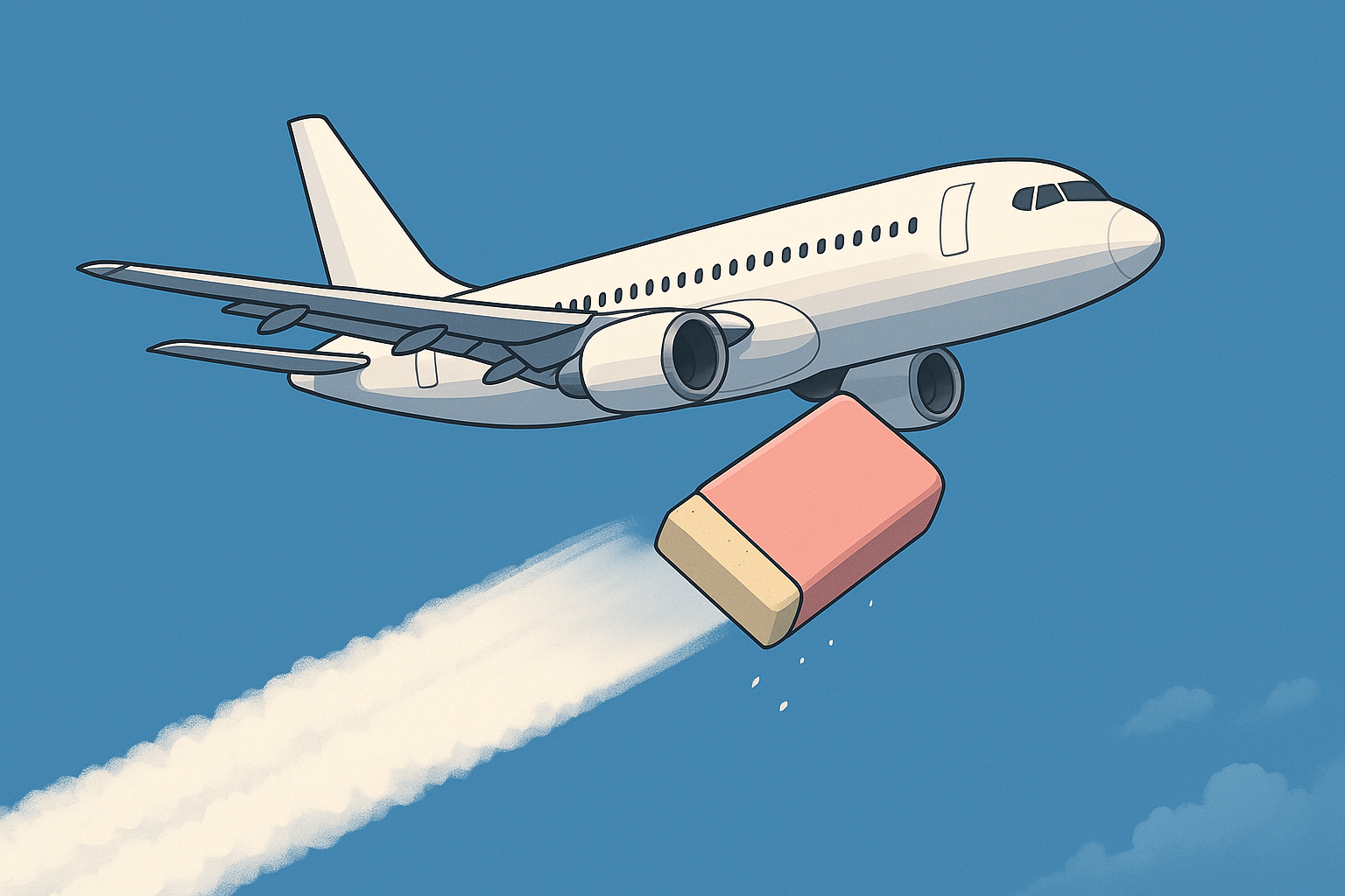 Iniciativa „Neškodní“ vyzývá Babišovu vládu: Zakažte bílé čáry na obloze