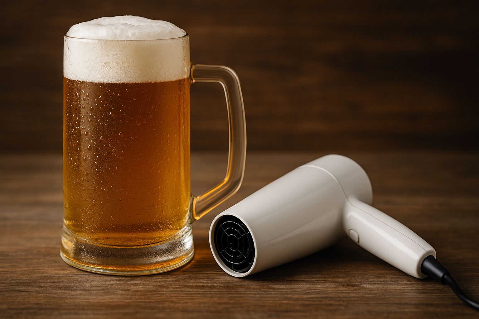 Revoluce v hospodách! Na trh přichází fén na pivo, který odstraní všechny „neduhy“ tohoto národního nápoje